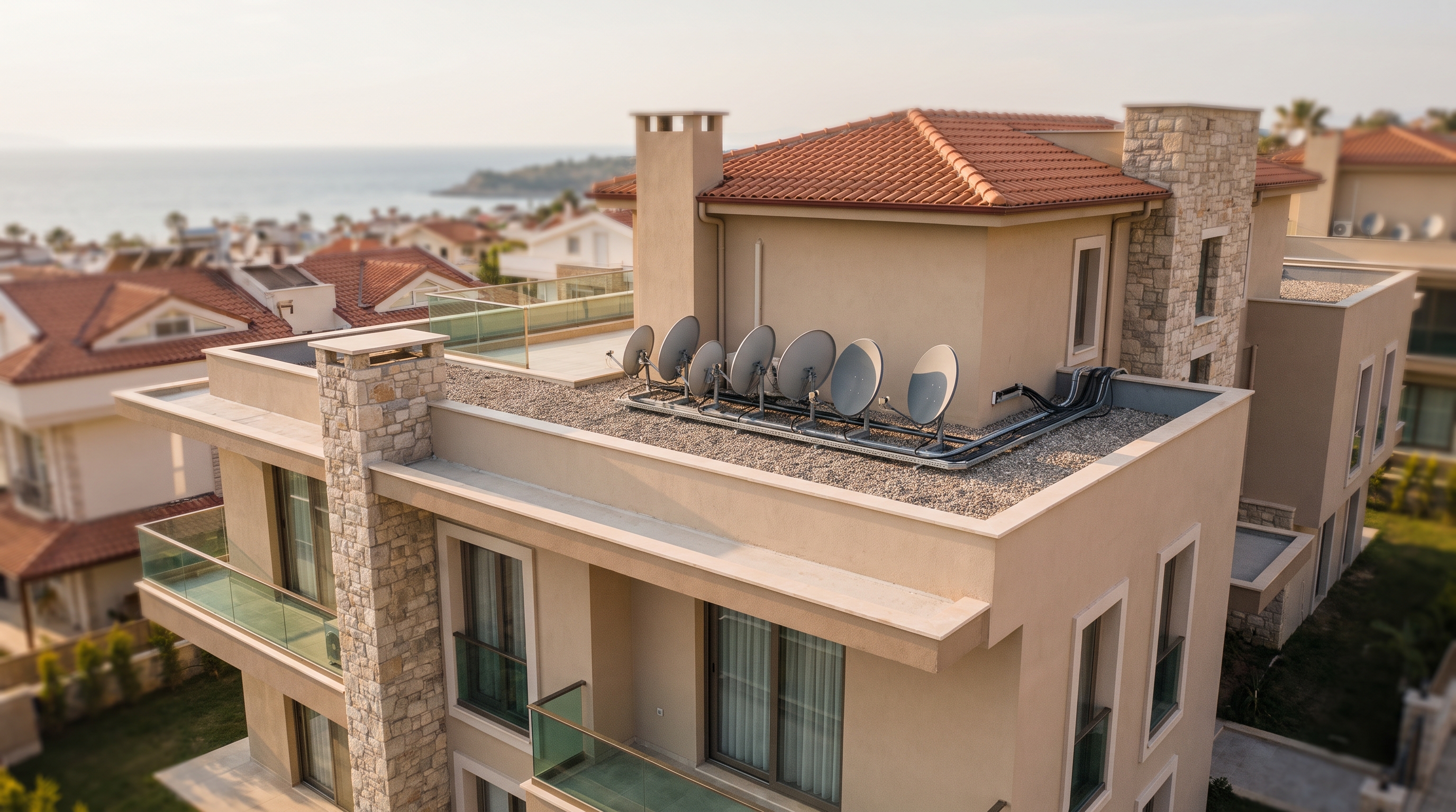 Apartman Merkezi Uydu Sistemi Yenileme